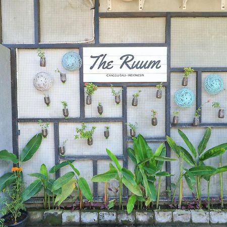 The Ruum Hostel Canggu Exterior foto